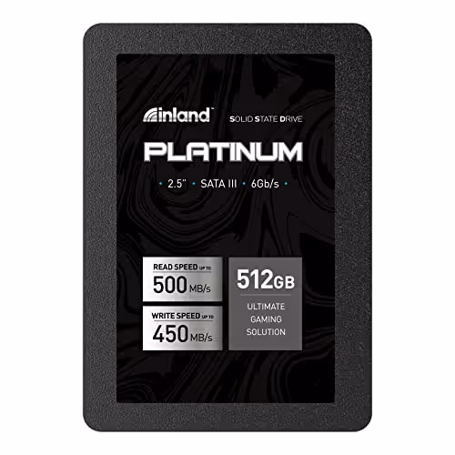 Inland Platinum 512GB SSD 2.5" SATA