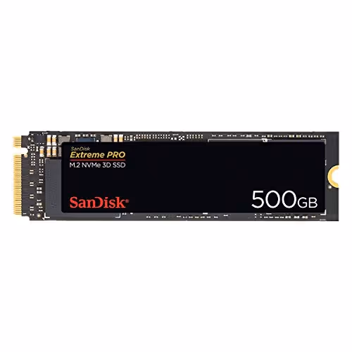 SanDisk EXTREME PRO 500GB M.2-2280 SSD PCIe 3.0 x4 NVMe