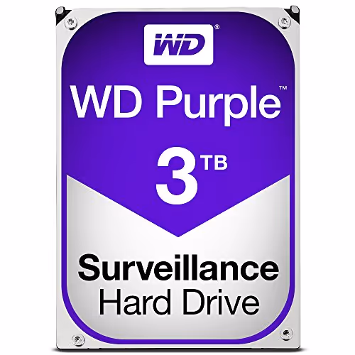 Western Digital Purple 3TB HDD 3.5" SATA