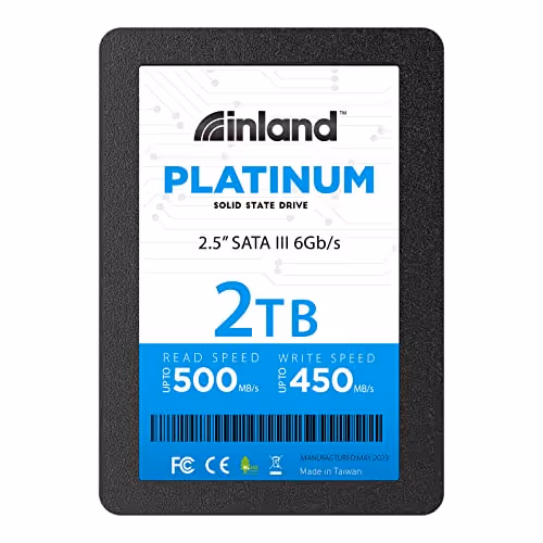 Inland Platinum 2TB SSD 2.5" SATA