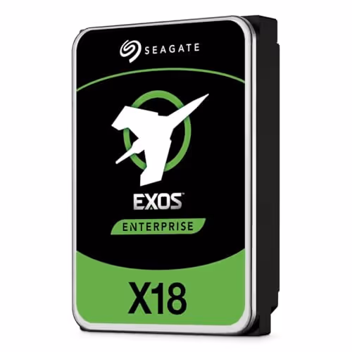 Seagate Exos X18 10TB 3.5" HDD 7200RPM SATA 6.0 Gb/s Internal