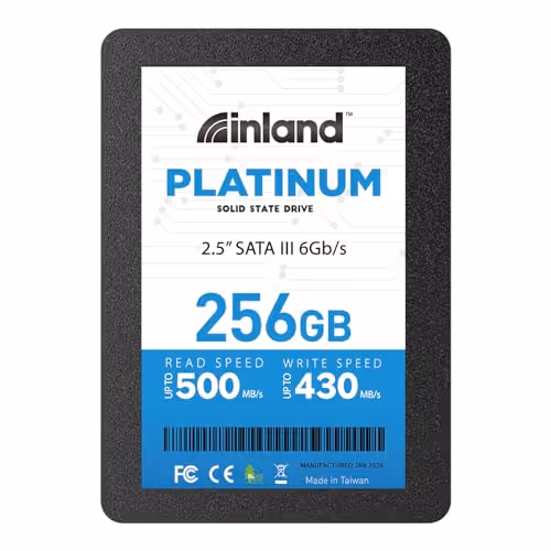 Inland Platinum 256GB SSD 2.5" SATA