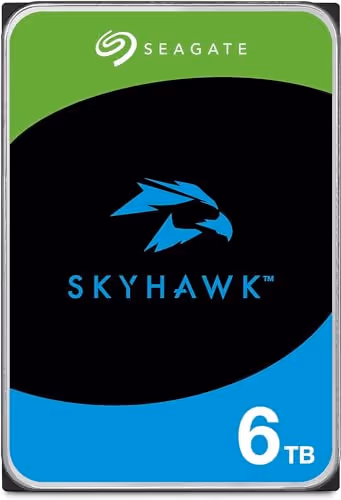 Seagate SkyHawk Surveillance +Rescue 6TB HDD 5400RPM 3.5" SATA