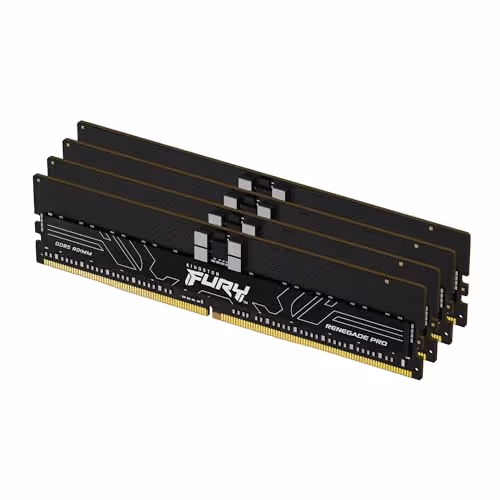 Kingston FURY Renegade Pro Black Registered DDR5-5600 CL28 128GB (4x32GB)