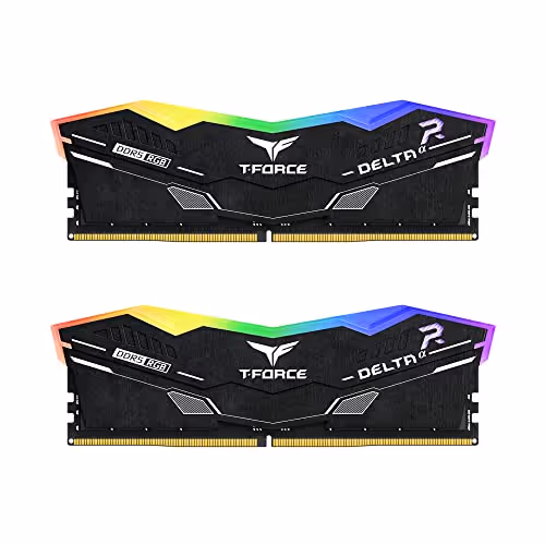 TEAMGROUP T-Force DELTAα RGB Black DDR5-5600 CL40 32GB (2x16GB)