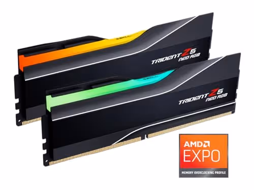 G.Skill Trident Z5 Neo RGB Matte Black DDR5-6400 CL32 48GB (2x24GB)