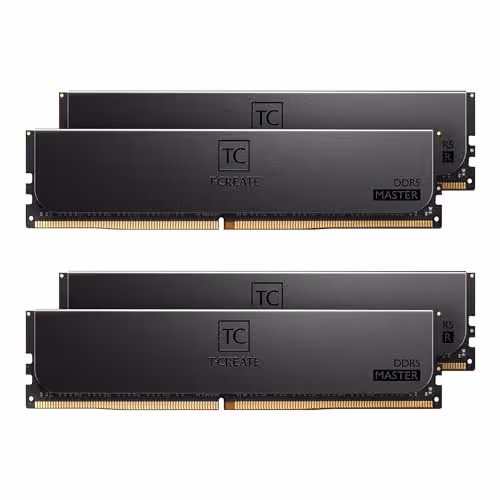 TEAMGROUP T-Create Master Black Registered DDR5-6400 CL32 64GB (4x16GB)