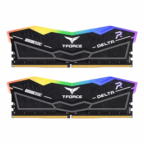 TEAMGROUP T-Force Delta RGB 32GB (2x16GB) DDR5-6000 CL28 Black