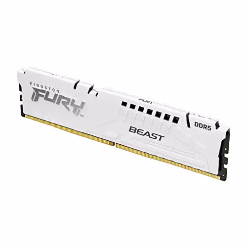Kingston FURY Beast White DDR5-6000 CL30 16GB (1x16GB)