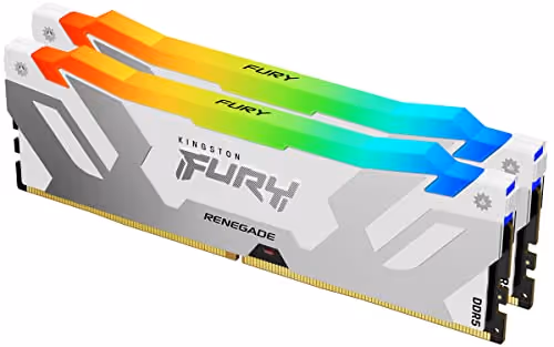 Kingston Fury RGB Silver / White DDR5-6400 CL32 64GB (2x32GB)