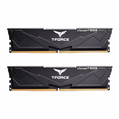 TEAMGROUP T-Force Vulcanα Black / Silver DDR5-5600 CL40 32GB (2x16GB)