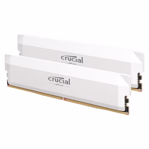Crucial Pro White DDR5-6400 CL38 32GB (2x16GB)