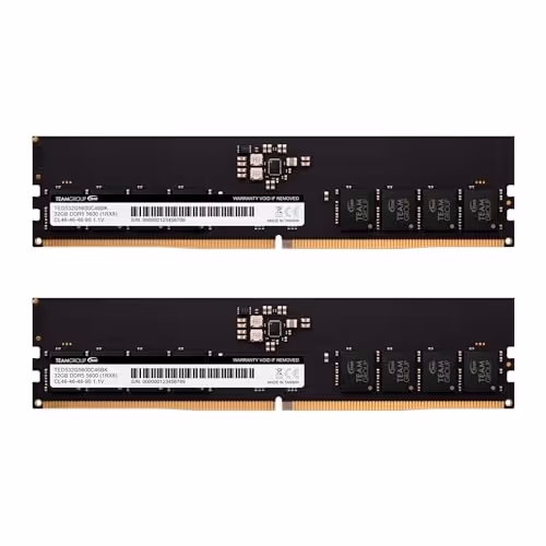 TEAMGROUP Elite Black DDR5-5600 CL46 64GB (2x32GB)