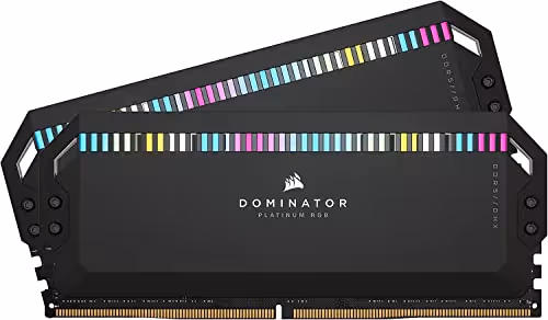 Corsair Dominator Platinum RGB DDR5-6600 CL32 64GB (2x32GB) Black