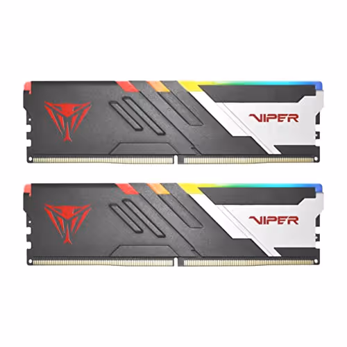 Patriot Viper Venom RGB Black / White DDR5-6000 CL36 32GB (2x16GB)