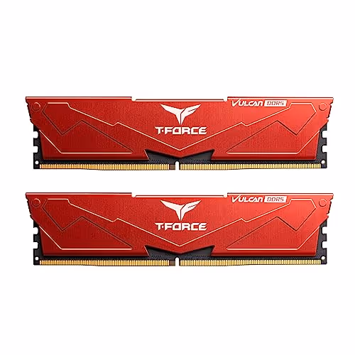 TEAMGROUP T-Force Vulcan Red DDR5-6400 CL32 32GB (2x16GB)