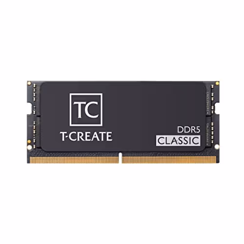 TEAMGROUP T-Create Classic Black DDR5 SODIMM-5600 CL46 16GB (1x16GB)