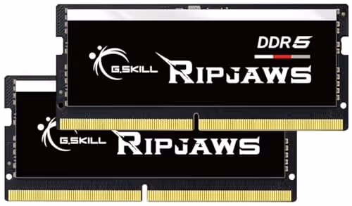 G.Skill Ripjaws Black / Silver DDR5-4800 SODIMM CL34 32GB (2x16GB)
