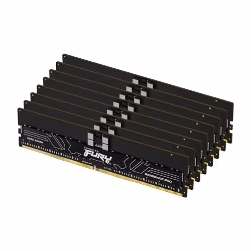 Kingston FURY Renegade Pro Registered Black DDR5-6000 CL32 128GB (8x16GB)