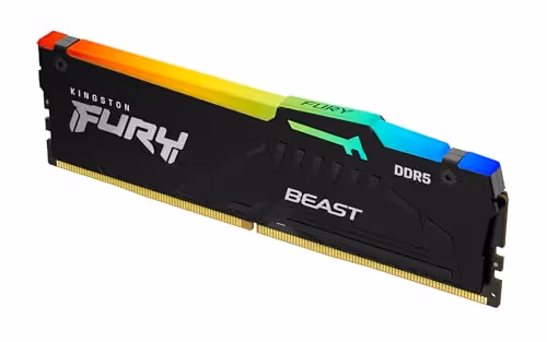Kingston FURY Beast RGB Black DDR5-6400 CL32 32GB (1x32GB)