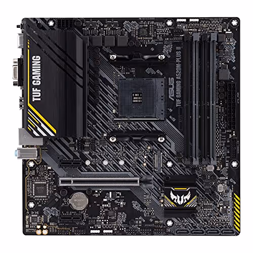 ASUS TUF GAMING A520M-PLUS II AM4 DDR4 Micro ATX