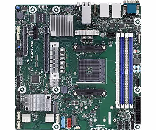 ASRock X570 D4U-2L2T AM4 DDR4 Micro ATX