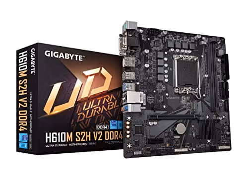 Gigabyte H610 H610M S2H V2 LGA1700 DDR4 Micro ATX