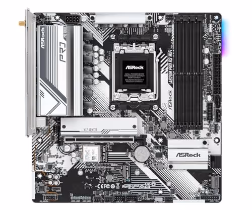 ASRock A620 A620M Pro RS WiFi AM5 DDR5 Micro ATX
