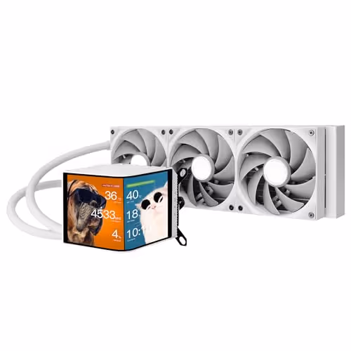 TRYX PANORAMA Water 360mm 81.32 CFM White(2024)