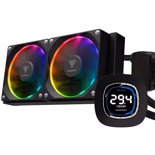 GAMDIAS CHIONE M4-240 Water 240mm Black