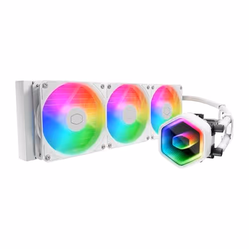Cooler Master MasterLiquid 360 Core II Water 360mm 70.7 CFM White