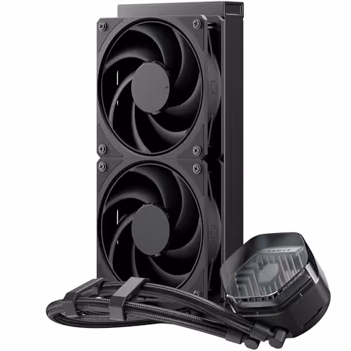 Cooler Master MasterLiquid 240 ATMOS Stealth Water 240mm 75.2 CFM Black