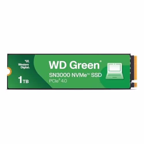 Western Digital WD Green SN3000 1TB SSD M.2-2280 PCIe 4.0 x4 NVMe