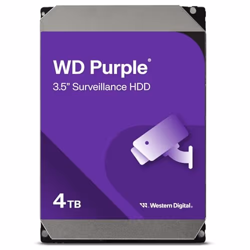 Western Digital Purple 4TB 3.5" HDD 5400RPM SATA