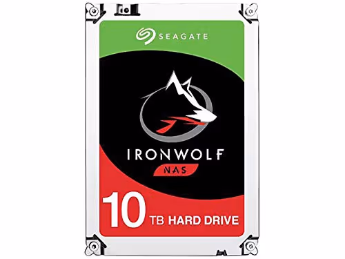 Seagate IronWolf NAS 10TB HDD 3.5" 7200RPM SATA