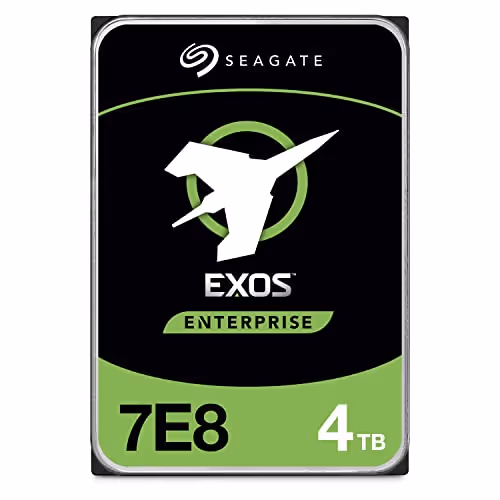 Seagate EXOS Enterprise 4TB HDD 7200 RPM 3.5" SATA 6.0 Gb/s Internal