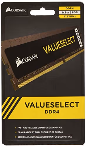 Corsair CMV8GX4M1A2133C15 Black DDR4-2133 CL15 8GB (1x8GB)