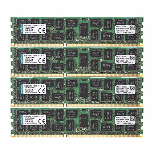 Kingston KVR16R11D4K4/64 Registered Green DDR3-1600 CL11 64GB (4x16GB)
