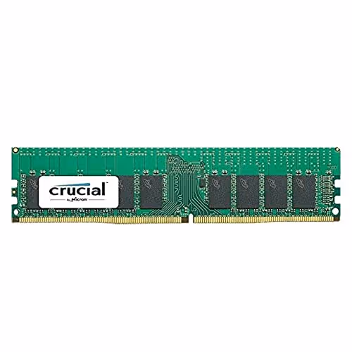 Crucial CT16G4RFD424A Registered Green / Black DDR4-2400 CL17 16GB (1x16GB)