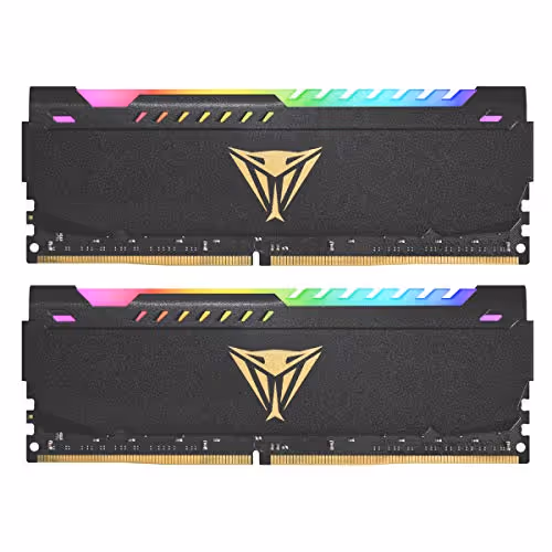 Patriot Viper Steel RGB Black DDR4-3200 CL18 32GB (2x16GB)