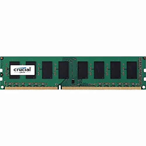 Crucial CT51264BD160BJ Black / Green DDR3-1600 CL11 4GB (1x4GB)
