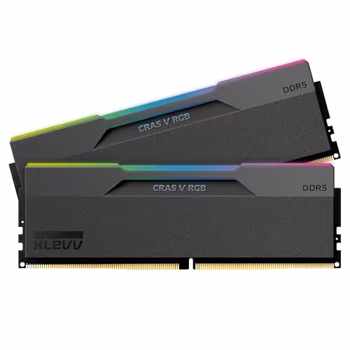 Klevv CRAS V RGB Black DDR5-6400 CL32 64GB (2x32GB)