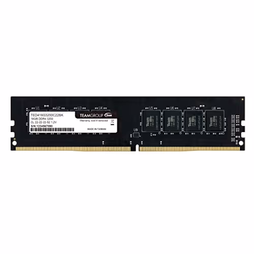 TEAMGROUP Elite Black DDR4-3200 CL22 16GB (1x16GB)