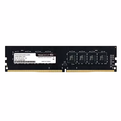 TEAMGROUP Elite Black DDR4-3200 CL22 32GB (1x32GB)
