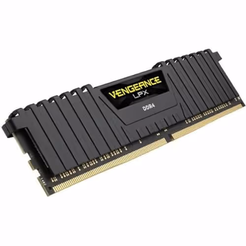 Corsair Vengeance LPX Black / Yellow DDR4-2400 CL14 8GB (1x8GB)
