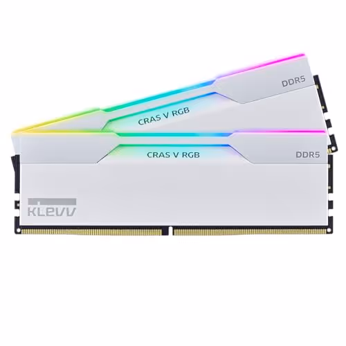 Klevv CRAS V RGB White DDR5-6400 CL32 64GB (2x32GB)