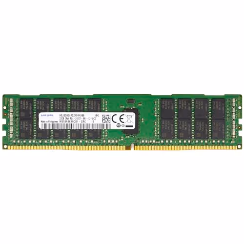 Samsung M393A4K40CB1-CRC Registered Green / Black DDR4-2400 CL17 32GB (1x32GB)