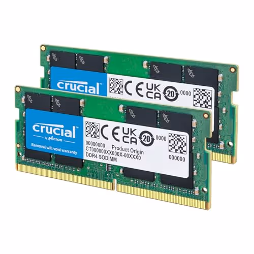 Crucial CT2K16G4SFRA32A Green SODIMM DDR4-3200 CL22 32GB (2x16GB)