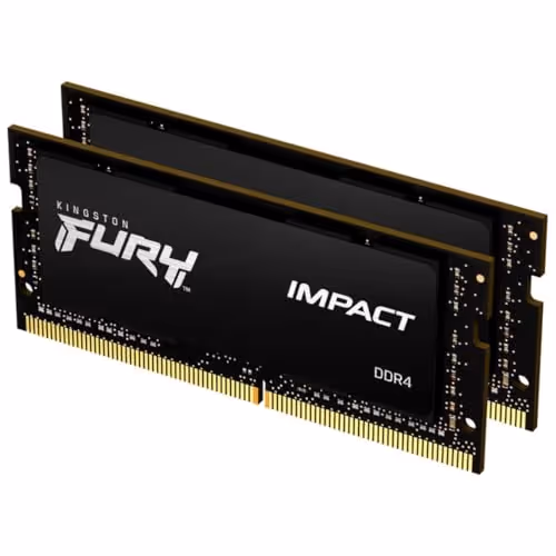 Kingston FURY Impact Black DDR4-3200 SODIMM CL20 16GB (2x8GB)