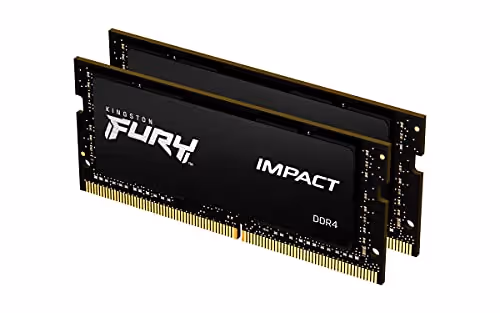 Kingston FURY Impact Black DDR4-3200 SODIMM CL20 64GB (2x32GB)